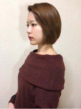 ヘアーサロンリセス(Hair salon RECESS) 大人ワンレンボブ◎
