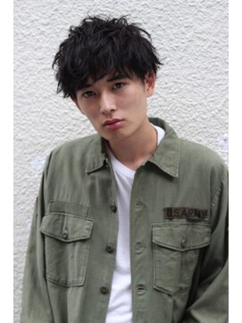 ブークル(boucle) 伸ばしかけでもバッチリ決まるマッシュ無造作ショート