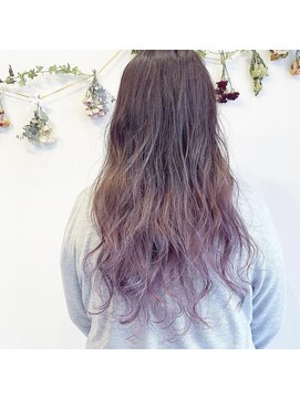 エテルノ ルーチェ ドゥエ(eterno luce due) ピンクラベンダーのグラデーションカラー(矢巾)