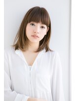 ラフ フロム ガーデン(Laf from GARDEN)&nbsp;加藤貴大30代40代人気大人に似合う重めワイドバングスタイル