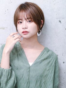 ルアン 上通り(ruen) ショートカット 熊本ショート 上通り 美人ショート 小顔 ひし形