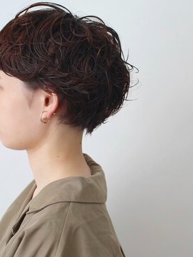 パープル 自由が丘(purple) 小顔に見えるヘア/オリーブグレー／ココアベージュ[自由が丘]