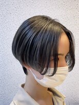 アース 三ツ境店(HAIR&MAKE EARTH) 黒髪ハンサムショート
