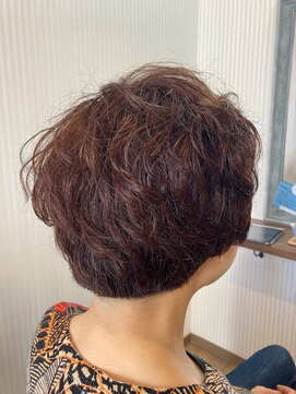 リコル(licol) くせ毛風☆マッシュショートパーマスタイル