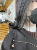南越谷/新越谷【DAYS 】アッシュグリーン×イヤリングカラー