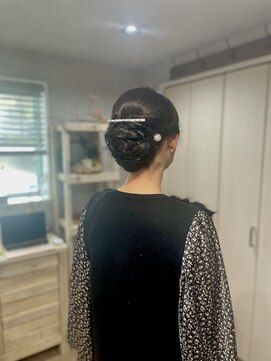 ベルトオブヴィーナス(Belt of venus) 和装ヘア☆ツヤツヤシニヨンアレンジ