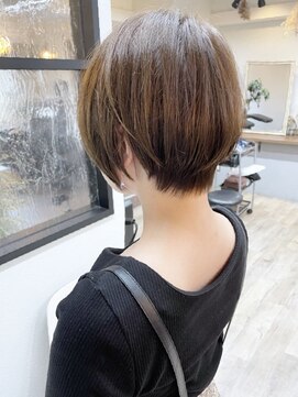 ニット 銀座(knit) 《knit銀座》大人可愛い20代30代40代ショートボブ丸み前下がり