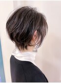 【パーマ】デジタルパーマショートボブデザイン