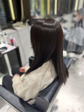 フォルテ ギンザ(FORTE GINZA) 【艶髪縮毛矯正】クセ毛カバー艶髪ストレート