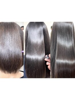 大人女性の髪のエイジングケアに特化したサロン。今までにない艶と手触りを実感してみて♪