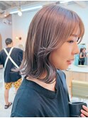 セミディ/ナチュラルレイヤーカット/フェイスレイヤー[船橋]