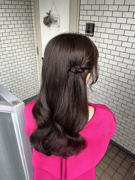 フェリーチェ(Felice) ハーフツイン ハーフアップ ツインアレンジ イベントヘア