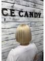 アイスキャンディー(Ice Candy)&nbsp;黒染め履歴からブロンドヘアー！！