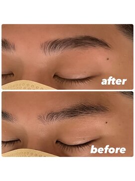 ピークアブー アヴェダ アトレ恵比寿(PEEK-A-BOO AVEDA) 大平彩 ハリウッドブロウリフト メンズ