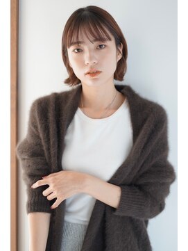 パール(PearL) 【PearL】メルティカラー/似合わせカット/タッセルボブ/パーマ