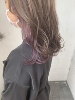 ボタニウム バイ アールサロン(BOTANIUM by RrSALON)&nbsp;おしゃれインナーカラー×パープル☆