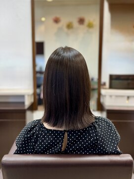 ヘアー マインド(hair MIND) 艶やか落ち着きボブ