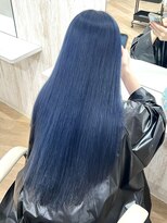 ジーナ 池袋(Zina)&nbsp;ブルー/ブルーカラー/ダブルカラー/ケアブリーチ/池袋美容院