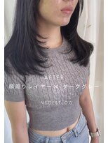 ネオエストログ(NeoestLog)&nbsp;顔周りレイヤーカット+ダークグレー