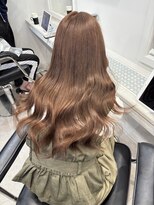 ヴィア(Via)&nbsp;10代20代30代/ハニーモカピンク／ブリーチ／髪質改善