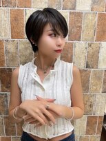 ピークアブー アヴェダ アトレ恵比寿(PEEK-A-BOO AVEDA) 黒髪ショート