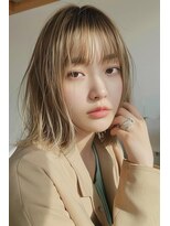 ルル(Lulu)&nbsp;ボブレイヤーベージュカラー