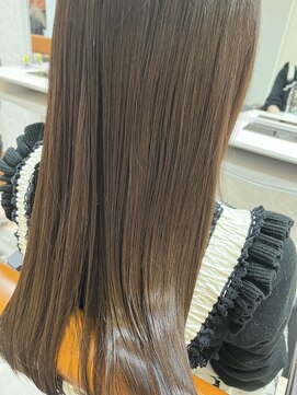 ロイヤルショコラグラデーションナチュラルスリークロング