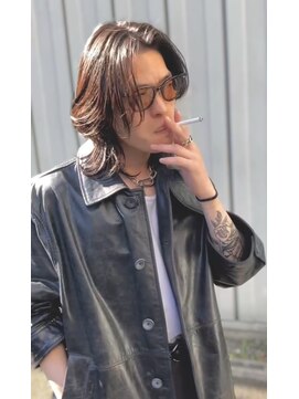 リア(Li'a) メンズボブ×グランジパーマ×町田啓太