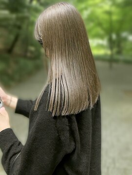 赤み消しオリーブアッシュ【宇都宮/女性スタイリストサロン】