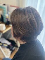 ガーデン 西川田店(garden)&nbsp;宇都宮白髪ぼかしハイライト白髪染めショートカットショートヘア