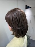 20代30代40代　カーキグレージュ/透明感カラー