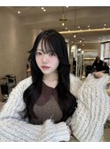 【館林ダークグレージュ】黒染めじゃない透明感カラー