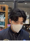 無造作パーマ