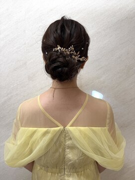 エレノア つくば(Eleanor) 【ヘアセット】華やかシニョン