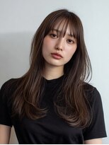 ラ ブーケ 大垣店(La Bouquet)&nbsp;ダークパープル/ナチュラルショート/ミルクブラウン/夏/大垣