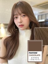 リアン 本厚木(LIAN) 本厚木ブリーチなしダブルカラー*透明感くすみショコラベージュ