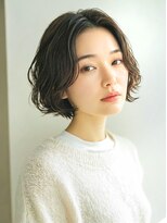 CERAVIE 【セラヴィ】 パーマセミロングミルクティーベージュ