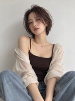 ワゴンバイアフロート(Wagon by afloat) 池袋/20代30代/大人可愛い丸みショート/髪質改善カラー/小顔