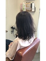 モカ ヘアーデザイン(moca HAIR DESIGN)&nbsp;ピンクアッシュのロブ
