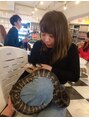 フレーム へアアンドトリートメント 天王寺北口店(FRAME) 爬虫類大好きです。いつか飼ってみたいです。