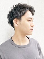 キアラ(Kchiara) ショートレイヤー×ツーブロック×刈り上げ×ビジネス※Before有