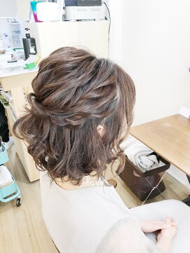 ロカット サロン(Roquat Salon) ボブお呼ばれアレンジ【ヘアアレンジ 立川/立川南/八王子】