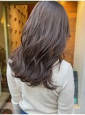 ゆるふわセミロング