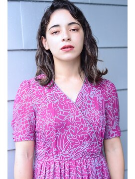 ロロ(ro-ro) 【恵比寿ro-ro】イルミナx前髪xココアブラウンxフリンジウェーブ