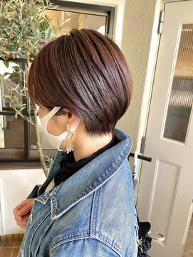 アル(AL) お手入れ簡単艶感暖色系カラーくびれショート