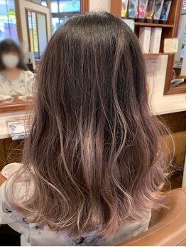 テトラ ヘアー(TETRA hair)の写真/【柏】ハイライトもダブルカラーもグラデーションも理想の色味が叶う♪≪TETRA hair≫