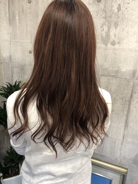 エンド(END) 大人かわいい無造作ウェーブ・グレージュ・