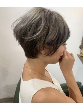 ホロホロヘアー(Hair) 秋色 カーキグレージュ