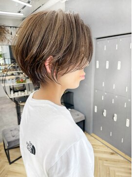 ジアン テラス(GIEN TERRASSE) #ショートヘア #くびれショート #丸み