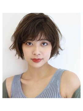 ディードア ヘア ヴィジョン(Ddoor hair vision) ショート×色っぽパーマ